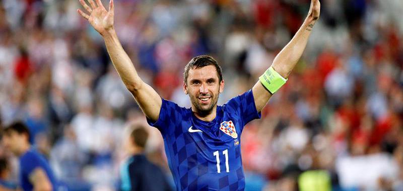 Dario Srna, capitán croata, anunció que no volverá a defender la elástica de su país